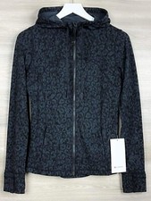 Lululemon Hooded Define Jacket Nulu Size 8 Intertwined Camo Deep Coal IWCD 59643