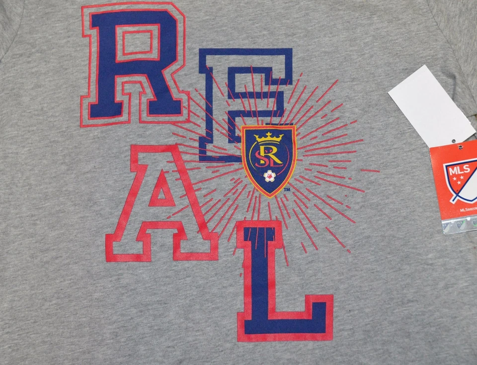 Camiseta para mujer Real Salt Lake Fireworks cuello en V - MLS mujer talla M nueva con etiquetas Foto 2 de 2