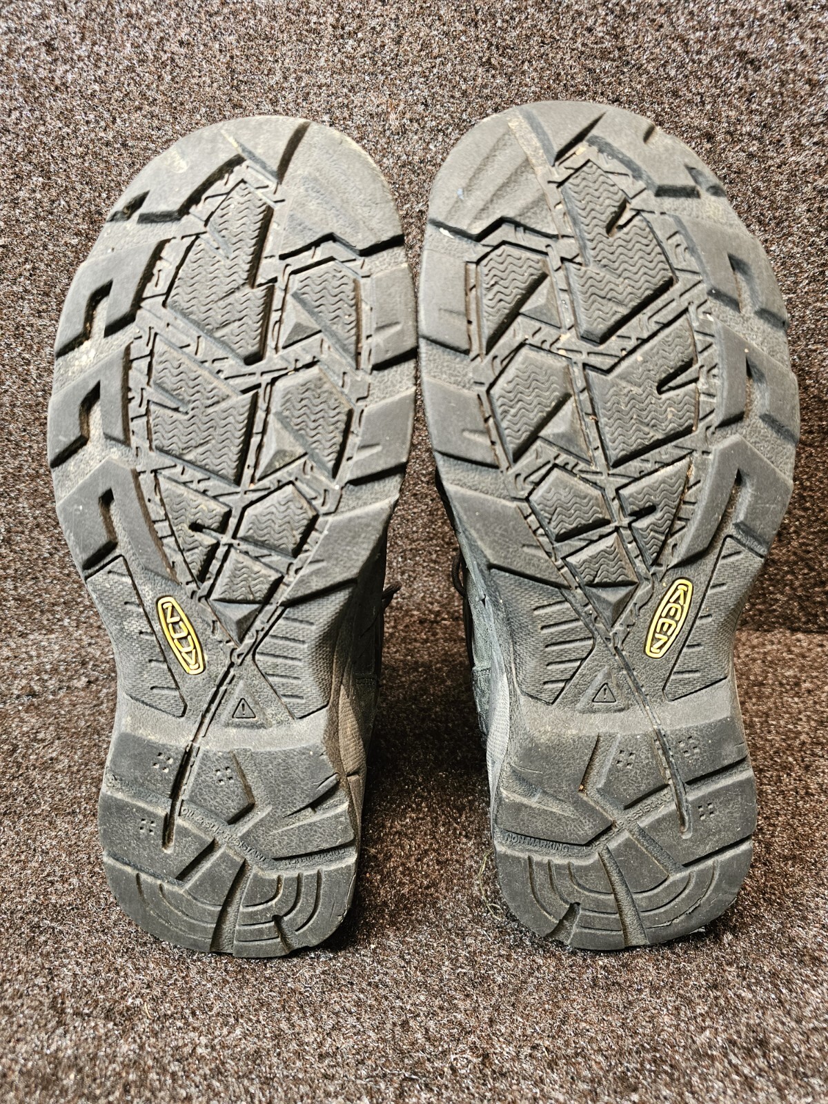 Keen Dry Scarpe da Lavoro Uomo 10D Marrone Nero Stivali Punta Acciaio ASTM F2413 18