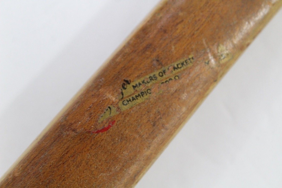 Ancienne Raquette De Tennis Slazenger Modèle Olympic En Bois – Vintage Angleterre