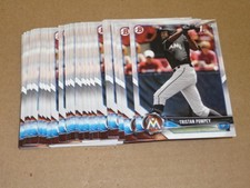 2018 Bowman Draft TRISTAN POMPEY BASE LOT OF 71 CARDS #BD-129 MARLINS