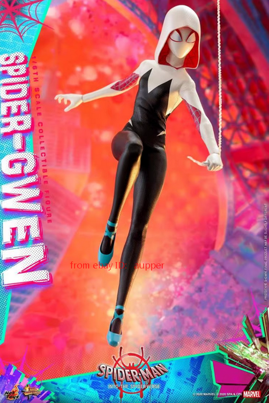 ホットトイズ スパイダーマン １/６ スパイダー・グウェン MMS576 Hot HT Mms576 1/6 Marvel Spiderman Gwen Stacy Action Figure In