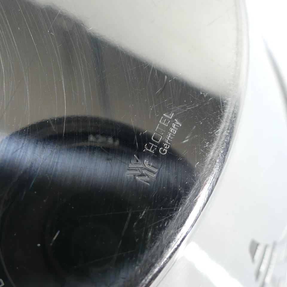 große WMF Obst Schale aus der Serie "Hotel"  und Wanddekoration Schwalbe aus Alu - Bild 4 von 4