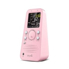 Cherub WSM-289 Smart Electronic Metronome Bluetooth Speaker with 4 Tones Pink