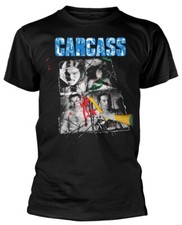 Carcass Necroticism Black T-Shirt NEW OFFICIAL