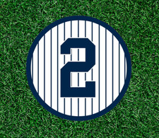 Yankees Derek Jeter 2 100 waterproof vinyl sticker decal - several sizes