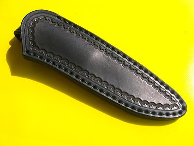 Schöne Messerscheide!18 cm!Handarbeit!! Hochwertiges Sattlerleder! Lederscheide!