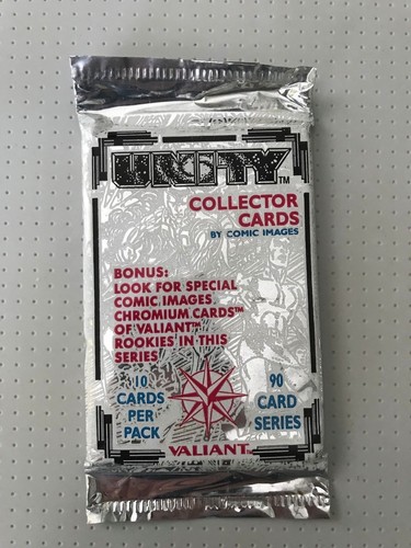 Unity Collector Cards 2 Pack Lot 1992 Valiant 10 Karten pro Packung Comic Bilder - Bild 3 von 4