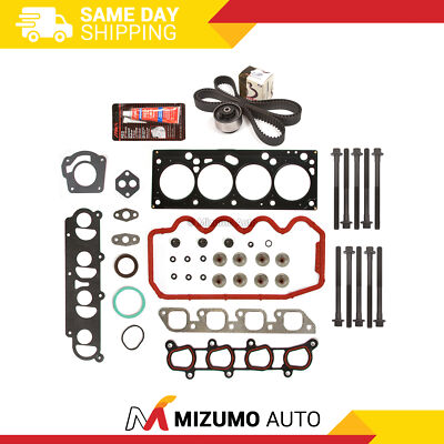 Head Gasket Set Timing Belt Kit Fit 00-04 Ford Focus 2.0 SOHC V8 VIN ''P''