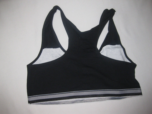 Shein girls 11-12yrs 3pk anime graphic bralettes black/cream/white nip kawaii - Picture 3 of 7