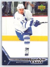 2005 Upper Deck Rookie Class Kyle Wellwood #27     Toronto Maple Leafs