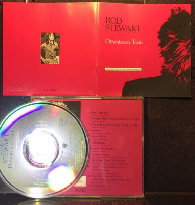Rod Stewart  Downtown Train/Best CD 1990 SRC Jeff Beck Trevor Horn Faces R. Wood