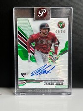 2024 Topps Pristine - Pristine Autographs Jordan Lawlar #PA-JL Green /150
