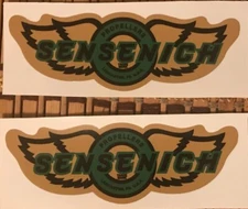 SENSENICH  AIRCRAFT PROPELLER DECALS SET OF 2.