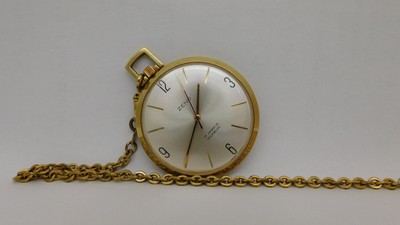 Taschenuhr läuft ZENO pocket watch Works C12