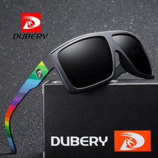 DUBERY Sport Polarized Large Frame Sunglasses For Men Oversize Driving Glasses