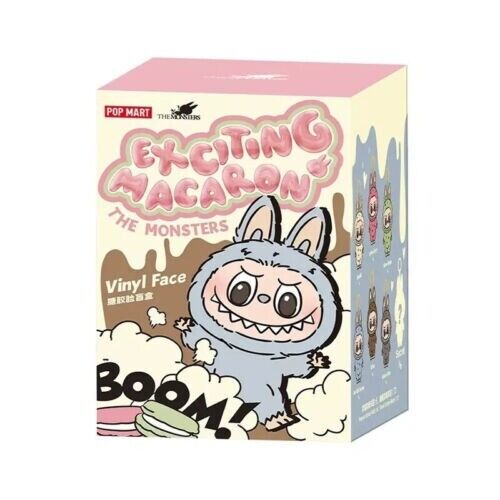 AUTHENTIC POP MART LABUBU The Monsters Exciting Macaron Pendant Plush Sealed Bag - Picture 30 of 30