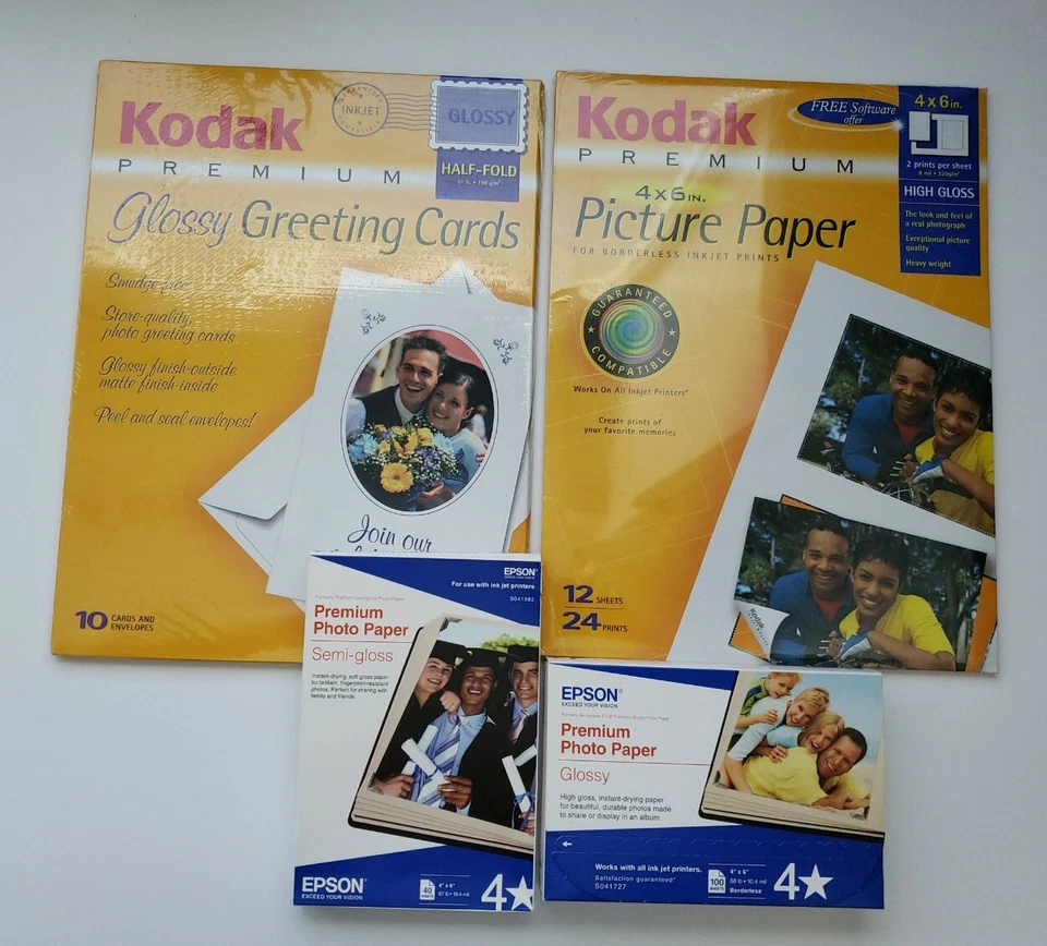 Epson Stylus Photo 785EPX Color Inkjet Printer w/ Bonus Photo Paper NEW - Image 2 of 4