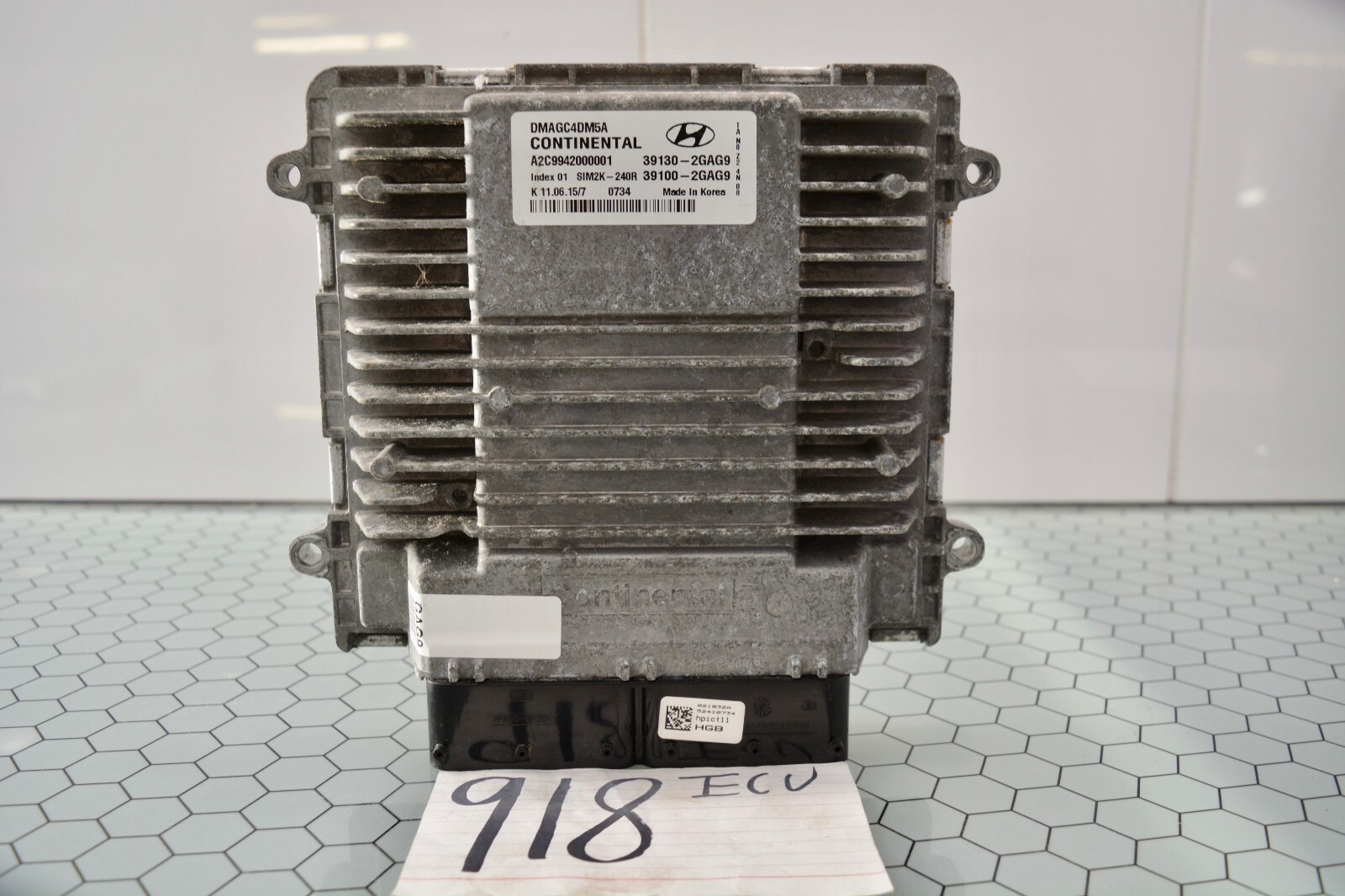 13 14 15 Hyundai Santa Fe  #918 Engine Computer ECM ECU 39130-2GAG9