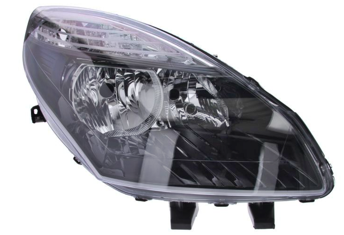 Paire De Phares Avant TYC Pour Renault Grand Scenic III (2012+) - Halogène H7 - Neufs