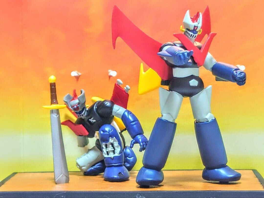 Figurine Diorama Great Mazinger Z Banpresto de 1999 au Japon en boîte scellée vintage