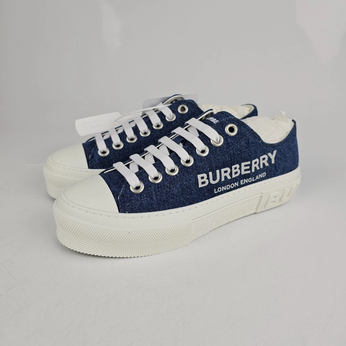 Burberry shoes 2025 womens blue