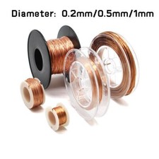 Cable Copper Wire Magnet Wire Enameled Copper Winding Wire Coil 0.2/0.5/1mm