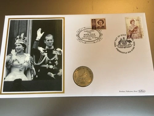 GB STAMPS BENHAM COIN / MEDALLION FIRST DAY COVER AUSTRALIA COIN