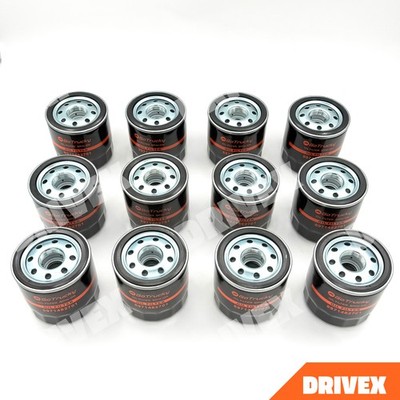 12x Oil Filters for Isuzu NPR NPR-HD NQR NRR 4HK1 5.2L 4HE1 4.8L 1998-2010