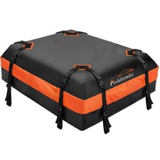 Fivklemnz 15 Cubic Rooftop Cargo Carrier Waterproof Soft Roof Top Cargo Bag