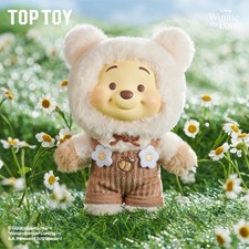 TOPTOY Winnie the Pooh Candy Bear Plush Blind Box Figure Confirmed Almond Cream
