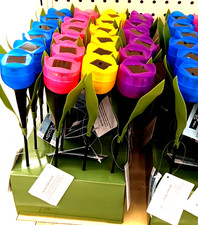 The Spring Shop Outdoor Led Solar Tulip Light Set of 4