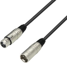 Adam Hall Cables 3 STAR MMF 1500 - Microphone Cable XLR female to XLR male 15 m