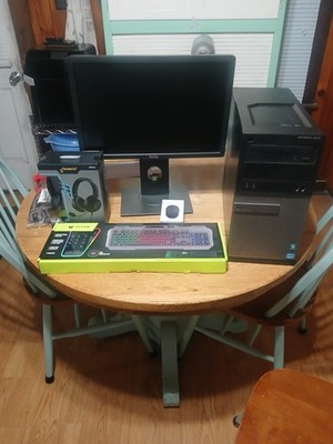 Full Setup Gaming Computer PC I5 16gb Ram 256GB SSD 1TB HDD RX550 4GB Plug&Play!