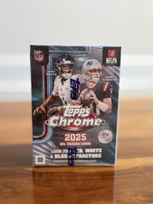 2025 Topps Chrome NFL Football Value Blaster Box IN HAND Ship same day!