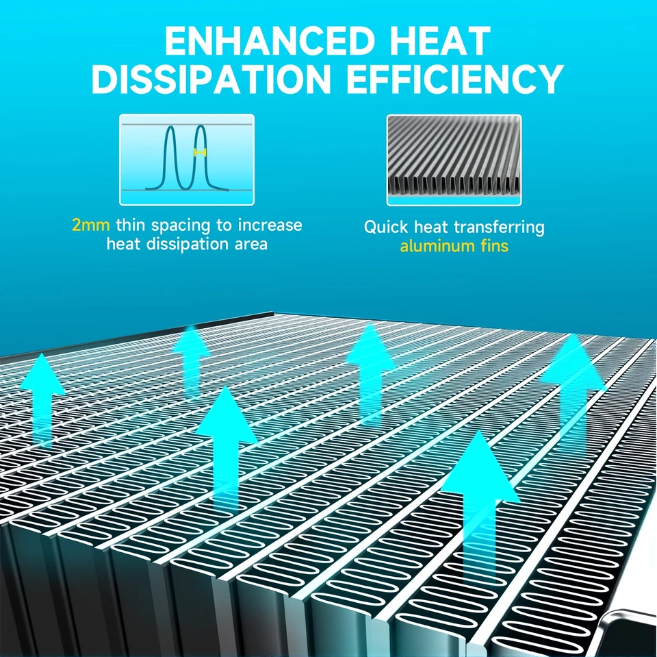 3Row Aluminum Radiator For 1983 1984 1985 1986 Nissan Datsun 720 Pickup 2.4L — 第 2/4 张图片