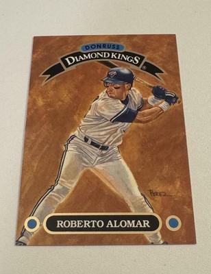 ROBERTO ALOMAR 1993 Donruss Diamond Kings #DK-20