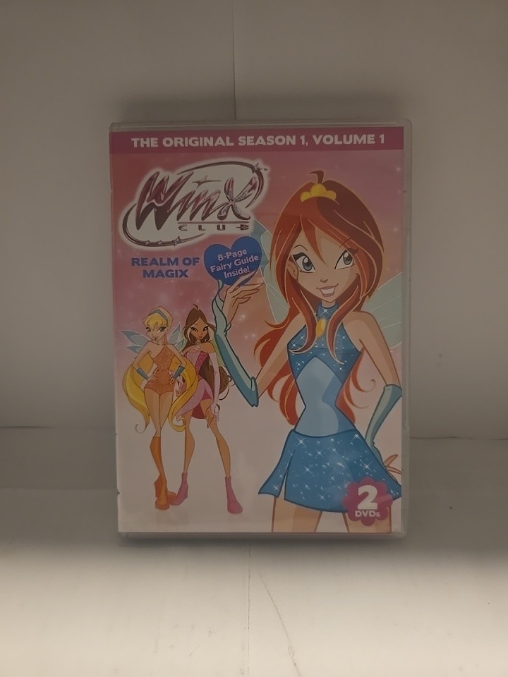 Winx Club: The Original Season 1, Vol. 1 - Realm of Magix DVD 2-Disc set  Mint!