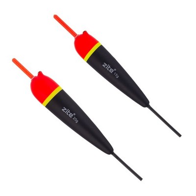 Hecht-Knicklichtposen 15g & 20g im 2er Pack Durchlaufposen Hecht Zite Fishing