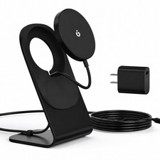 2 in 1Magnetic Wireless Charger Stand for Iphone Magsafe with 20W USB C Adapter