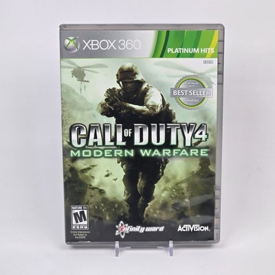 Call of Duty 4: Modern Warfare (Xbox 360) Platinum Hits CIB COMPLETE & TESTED
