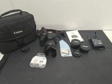 Canon EOS 1300D  W/ EFS 18-55mm Lens + Charger & Battery + Converter Lens