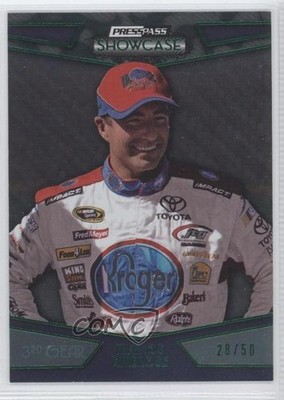 2010 Press Pass Showcase Green 3rd Gear 28/50 Marcos Ambrose #17 0a1