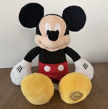 Disney Store 13" Mickey Mouse Plush Original Authentic Genuine Stuffed Animal