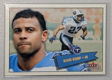 2001 Fleer Tradition Blaine Bishop Tennessee Titans #83