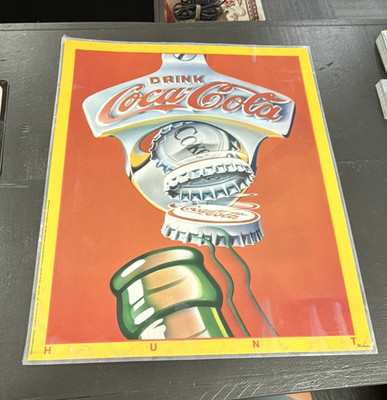 Coca-Cola 1984 Drink Coca-Cola Soda Advertising Poster Reproduction Print