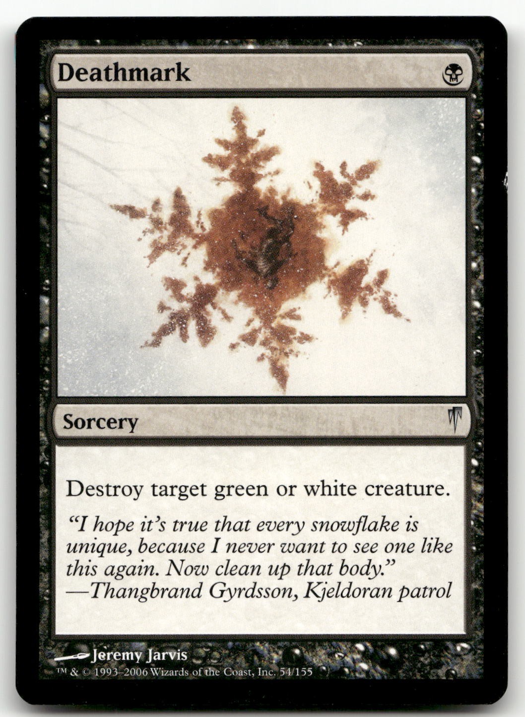 Deathmark #54 (NM) Coldsnap CSP Magic MTG