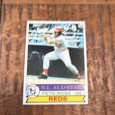 Topps 1979 Pete Rose #650 Cincinnati Reds All-Star Baseball Card MLB