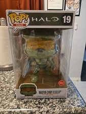 Funko POP! Jumbo: Halo SERIES MASTER CHIEF GS ESPADA EXCLUSIVA 10 pulgadas Figura #19