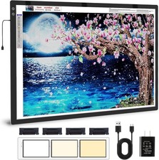 Zocelight A1 35.4''x 23.6'' Large Rechargeable Light Pad for Diamond Painting